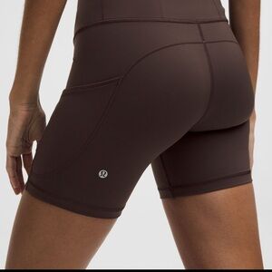 Lululemon Fast and Free High Rise Short 6”